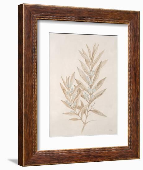 Botanicals Series Blue VI-Rikki Drotar-Framed Giclee Print