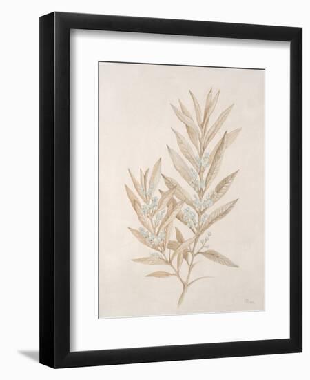 Botanicals Series Blue VI-Rikki Drotar-Framed Giclee Print