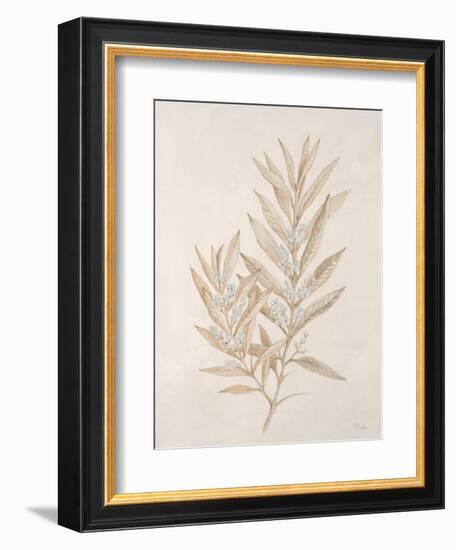 Botanicals Series Blue VI-Rikki Drotar-Framed Giclee Print