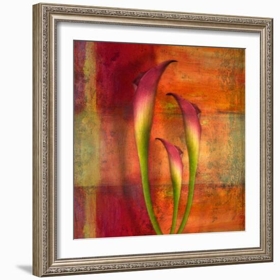 Botanicals Still Life with Lillies-Trigger Image-Framed Photographic Print