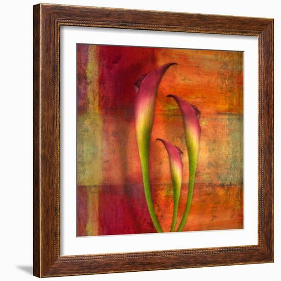 Botanicals Still Life with Lillies-Trigger Image-Framed Photographic Print