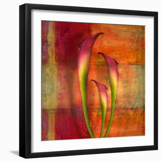 Botanicals Still Life with Lillies-Trigger Image-Framed Photographic Print