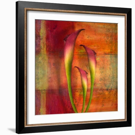 Botanicals Still Life with Lillies-Trigger Image-Framed Photographic Print