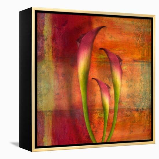 Botanicals Still Life with Lillies-Trigger Image-Framed Premier Image Canvas