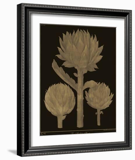 Botanicus - Artichokes-Maria Mendez-Framed Giclee Print