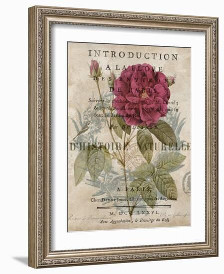 Botanique I-Deborah Devellier-Framed Art Print