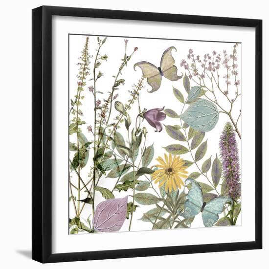 Botanique Refresh 1-Color Bakery-Framed Giclee Print