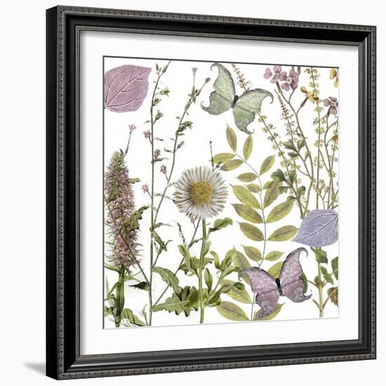 Botanique Refresh 2-Color Bakery-Framed Giclee Print