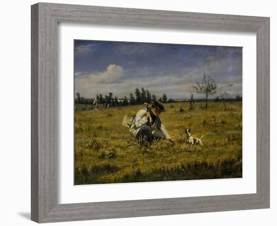 Botanist, 1874-Vasili Grigoryevich Perov-Framed Giclee Print