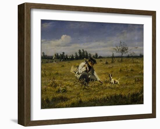 Botanist, 1874-Vasili Grigoryevich Perov-Framed Giclee Print