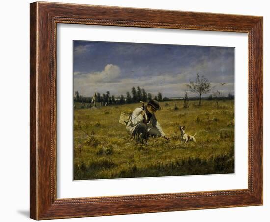 Botanist, 1874-Vasili Grigoryevich Perov-Framed Giclee Print