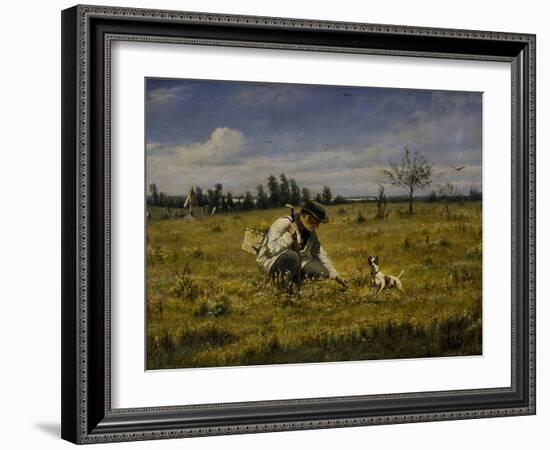 Botanist, 1874-Vasili Grigoryevich Perov-Framed Giclee Print