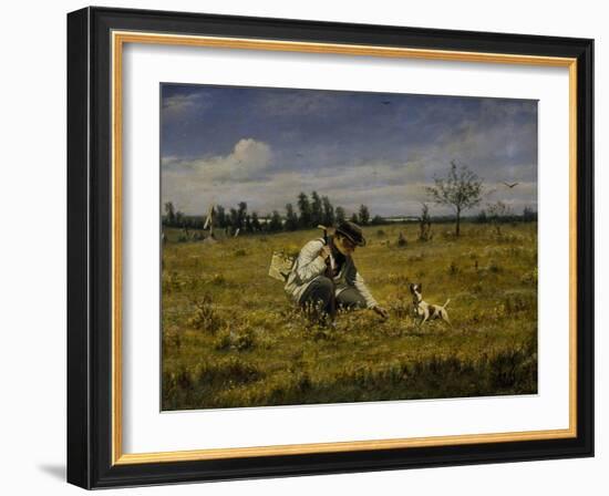 Botanist, 1874-Vasili Grigoryevich Perov-Framed Giclee Print