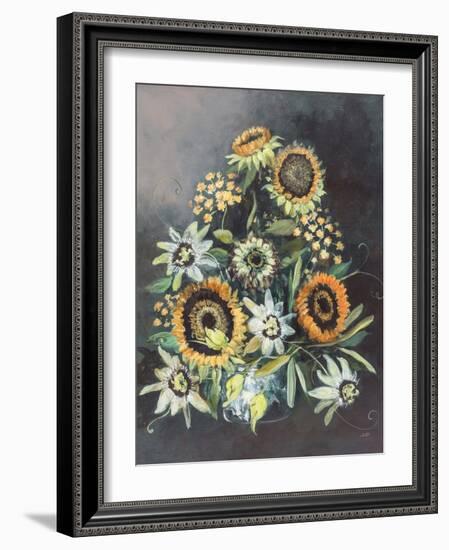 Botanist Still Life No Blue-Julia Purinton-Framed Art Print