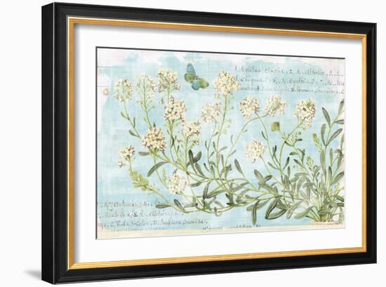 Botany Blue I-Sue Schlabach-Framed Art Print