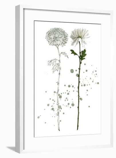 Botany Flower IV-Melissa Wang-Framed Art Print