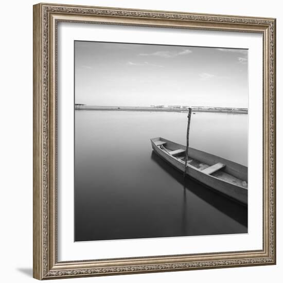 Bote en Barra Vieja-Moises Levy-Framed Photographic Print