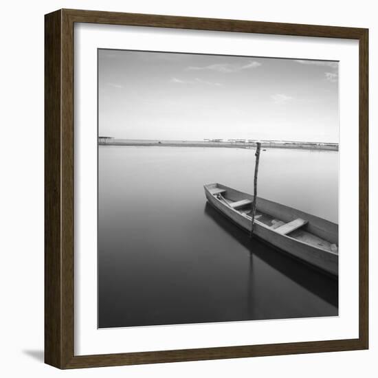 Bote en Barra Vieja-Moises Levy-Framed Photographic Print