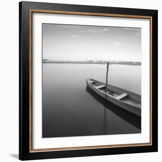 Bote en Barra Vieja-Moises Levy-Framed Photographic Print