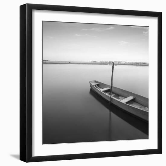 Bote en Barra Vieja-Moises Levy-Framed Photographic Print