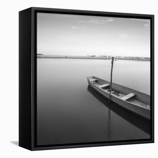 Bote en Barra Vieja-Moises Levy-Framed Stretched Canvas