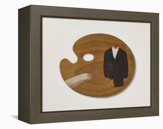 Botero Gets Dressed, 2016-Holly Frean-Framed Premier Image Canvas