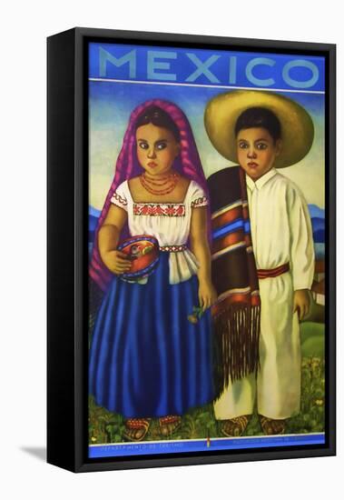 Botero Mexico-null-Framed Premier Image Canvas