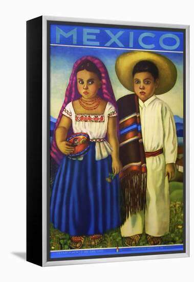 Botero Mexico-null-Framed Premier Image Canvas