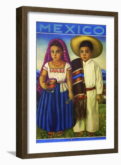 Botero Mexico-null-Framed Giclee Print