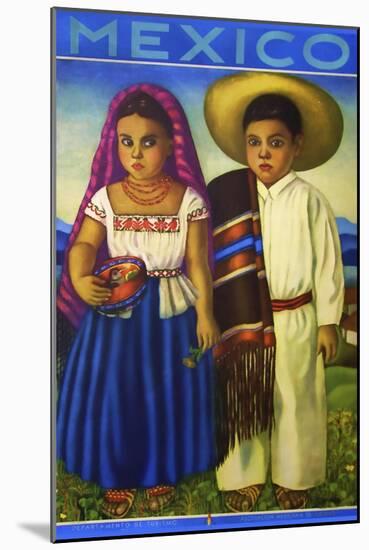 Botero Mexico-null-Mounted Giclee Print