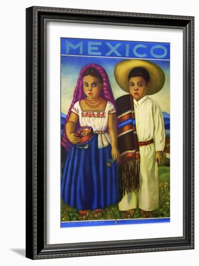 Botero Mexico-null-Framed Giclee Print