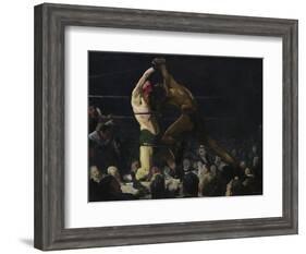 Both Members of This Club, 1909-George Bellows-Framed Art Print