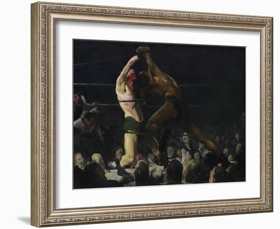 Both Members of This Club, 1909-George Bellows-Framed Art Print