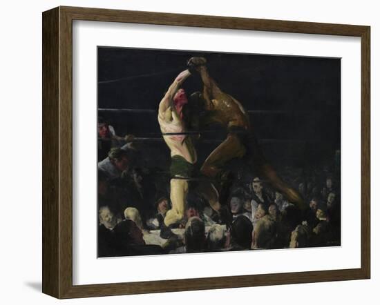 Both Members of This Club, 1909-George Bellows-Framed Art Print