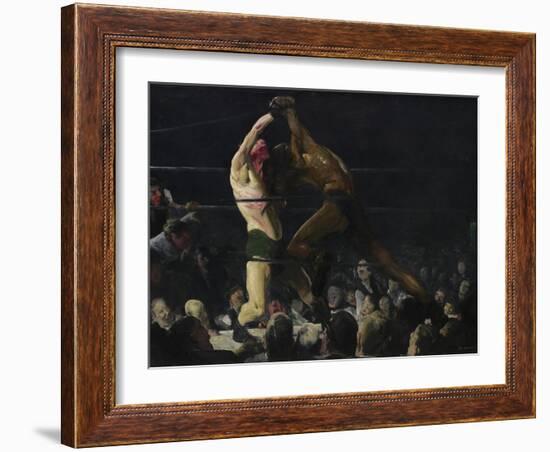 Both Members of This Club, 1909-George Bellows-Framed Art Print