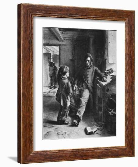 'Both Puzzled', 1868, (1912)-Erskine Nicol-Framed Giclee Print