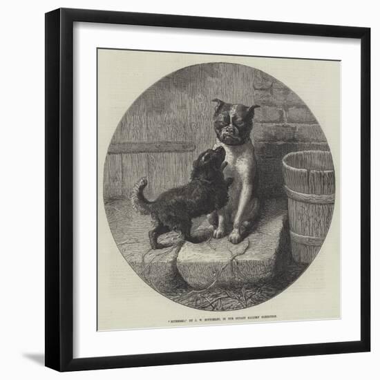 Bothered-John William Bottomley-Framed Giclee Print