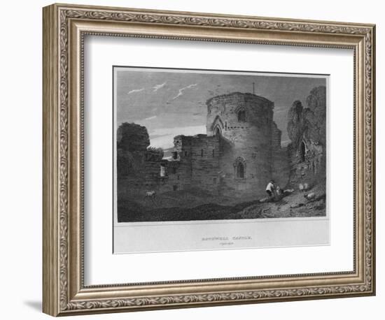 'Bothwell Castle, Clydesdale', 1814-John Greig-Framed Giclee Print