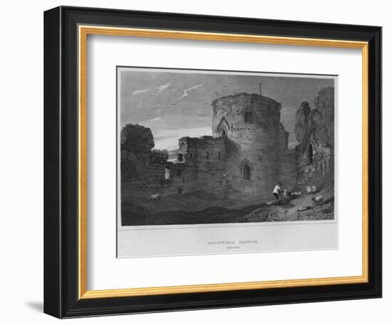 'Bothwell Castle, Clydesdale', 1814-John Greig-Framed Giclee Print