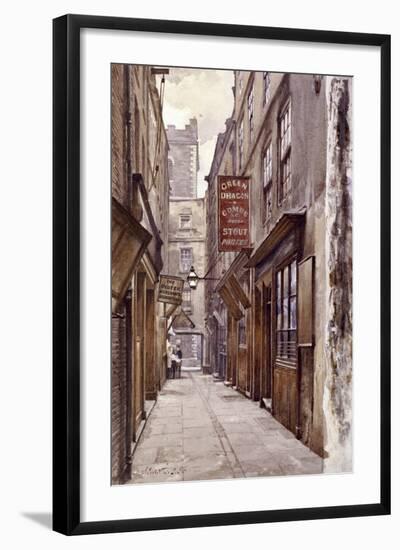 Botolph Alley, London, 1886-John Crowther-Framed Giclee Print