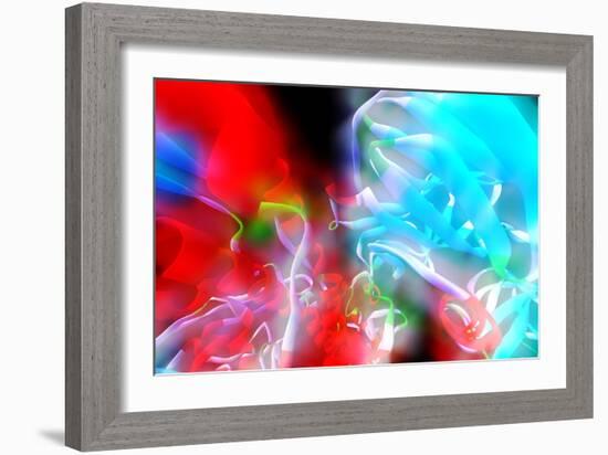 Botox Molecule-PASIEKA-Framed Photographic Print