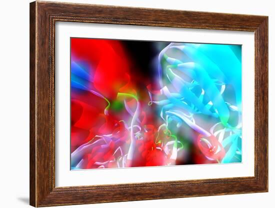 Botox Molecule-PASIEKA-Framed Photographic Print