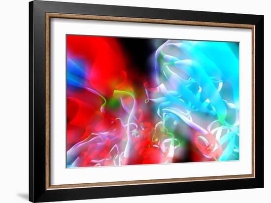 Botox Molecule-PASIEKA-Framed Photographic Print