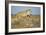 Botswana, Chobe NP, Lioness and Young Cubs Standing on Termite Mound-Paul Souders-Framed Photographic Print