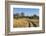 Botswana. Okavango Delta. Khwai Concession. Safari Vehicle Tracks Snake Though the Bush-Inger Hogstrom-Framed Photographic Print