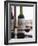 Bottle and Glass, Chateau Vannieres, La Cadiere d'Azur, Bandol, Var, Cote d'Azur, France-Per Karlsson-Framed Photographic Print