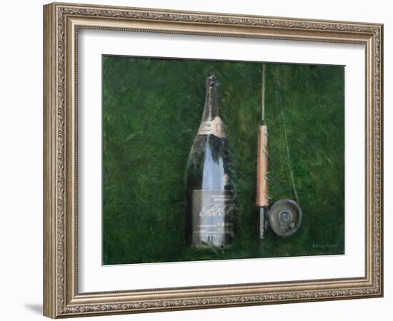 Bottle and Rob II, 2012-Lincoln Seligman-Framed Giclee Print