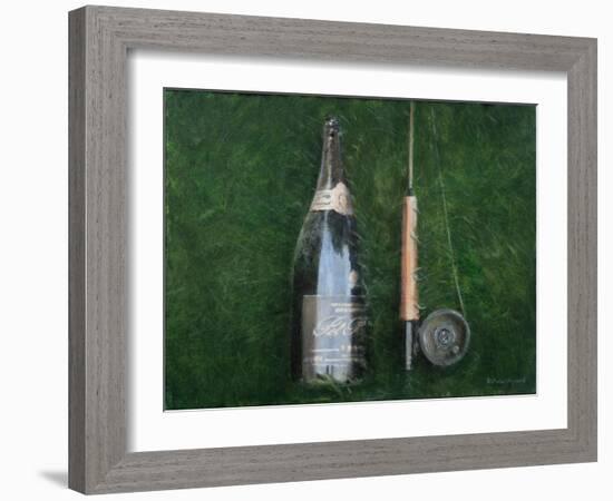 Bottle and Rob II, 2012-Lincoln Seligman-Framed Giclee Print