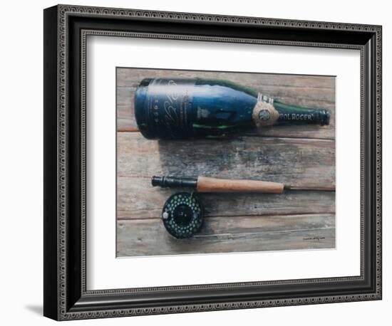 Bottle and Rod I, 2012-Lincoln Seligman-Framed Premium Giclee Print