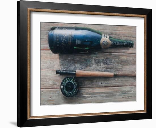 Bottle and Rod I, 2012-Lincoln Seligman-Framed Giclee Print